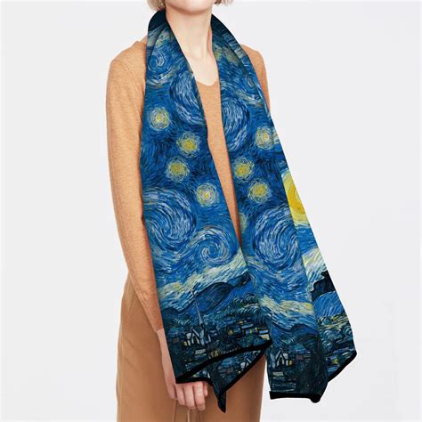 louis vuitton van gogh scarf|Scarves for Women Luxury Collection .